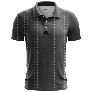 Jersey Cotton Striped Polo Shirt